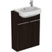 Ideal Standard i.Life S 60cm Compact Semi Countertop Washbasin Unit with 2 Doors - Unbeatable Bathrooms