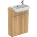 Ideal Standard i.Life S 60cm Compact Semi Countertop Washbasin Unit with 2 Doors - Unbeatable Bathrooms