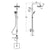 Ideal Standard Idealrain Cube Dual M1 rainshower, fixed riser, diverter and handspray for built-in mixers - Unbeatable Bathrooms
