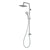 Ideal Standard Idealrain Cube Dual M1 rainshower, fixed riser, diverter and handspray for built-in mixers - Unbeatable Bathrooms