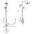 Ideal Standard Idealrain Dual M1 rainshower, fixed riser, diverter and handspray for exposed mixers - Unbeatable Bathrooms