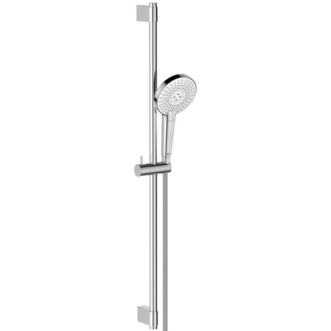 Ideal Standard Idealrain Evo Jet shower kit with 3 Function 125mm handspray, 900mm rail and 1.75m IdealFlex hose - Unbeatable Bathrooms