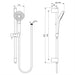 Ideal Standard Idealrain Evo shower kit with 3 function diamond 110mm handspray, rail and 1.75m Idealflex hose - Unbeatable Bathrooms