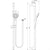 Ideal Standard Idealrain Evo shower kit with 3 function diamond 110mm handspray, rail and 1.75m Idealflex hose - Unbeatable Bathrooms