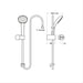 Ideal Standard Idealrain M3 shower set with 100mm three function handspray, holder and 1.35m hose - Unbeatable Bathrooms
