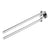 Ideal Standard IOM double towel bar - chrome - Unbeatable Bathrooms
