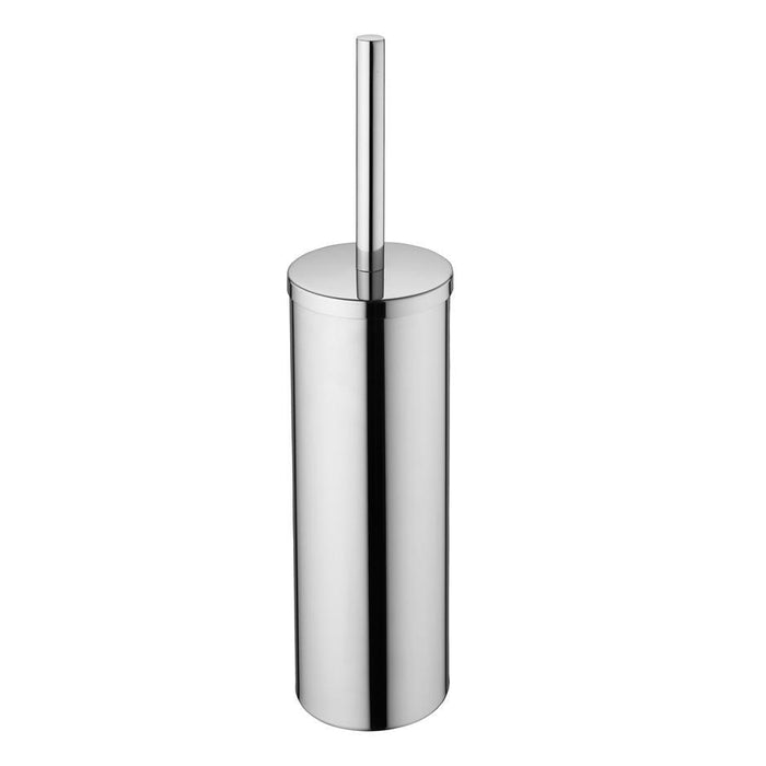 Ideal Standard IOM floor standing toilet brush and holder - stainless steel - Unbeatable Bathrooms