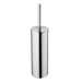 Ideal Standard IOM floor standing toilet brush and holder - stainless steel - Unbeatable Bathrooms