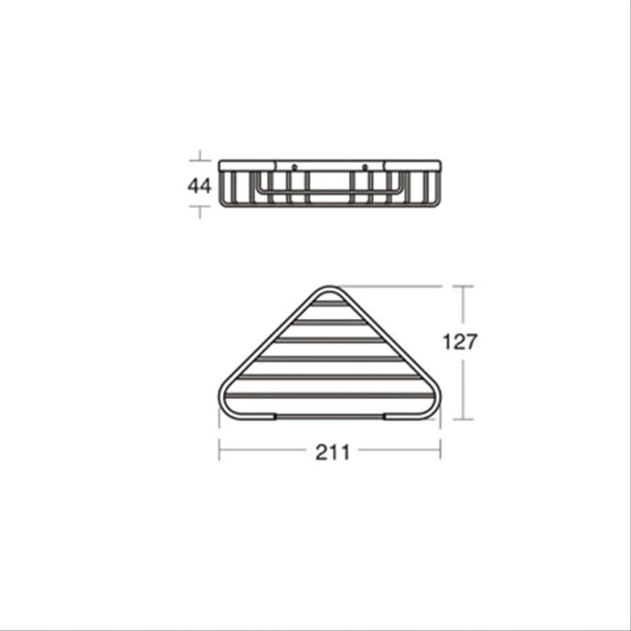 Ideal Standard IOM shower basket - chrome - Unbeatable Bathrooms