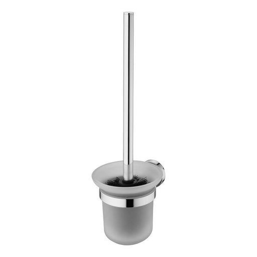 Ideal Standard IOM wall mounted toilet brush and holder - frosted glass - Unbeatable Bathrooms