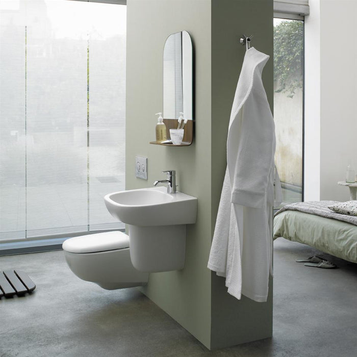 Ideal Standard Jasper Morrison 50cm 1TH Pedestal Basin (No Overflow) - Unbeatable Bathrooms