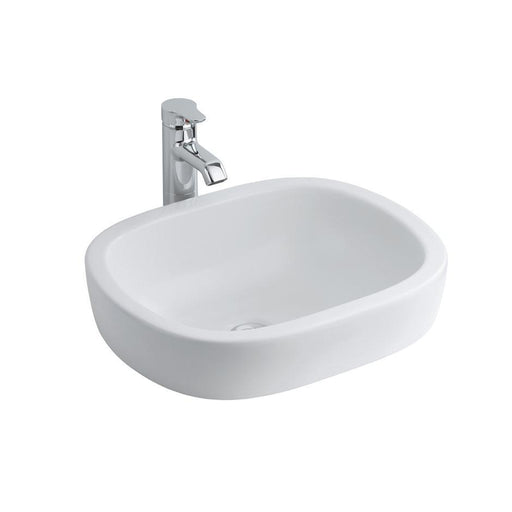 Ideal Standard Jasper Morrison 50cm vessel basin - no tapholes - Unbeatable Bathrooms