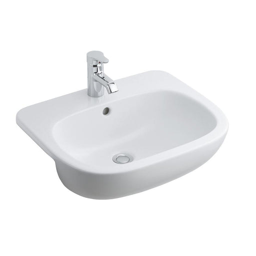 Ideal Standard Jasper Morrison 55cm Semi Countertop Basin - 1TH - Unbeatable Bathrooms