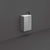 RAK Joy 400mm Vanity Unit - Wall Hung 1 Door Unit in Urban Grey - Unbeatable Bathrooms