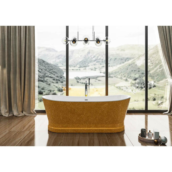 Charlotte Edwards Jupiter 1700 x 700mm Slim Edged Freestanding Bath - Unbeatable Bathrooms