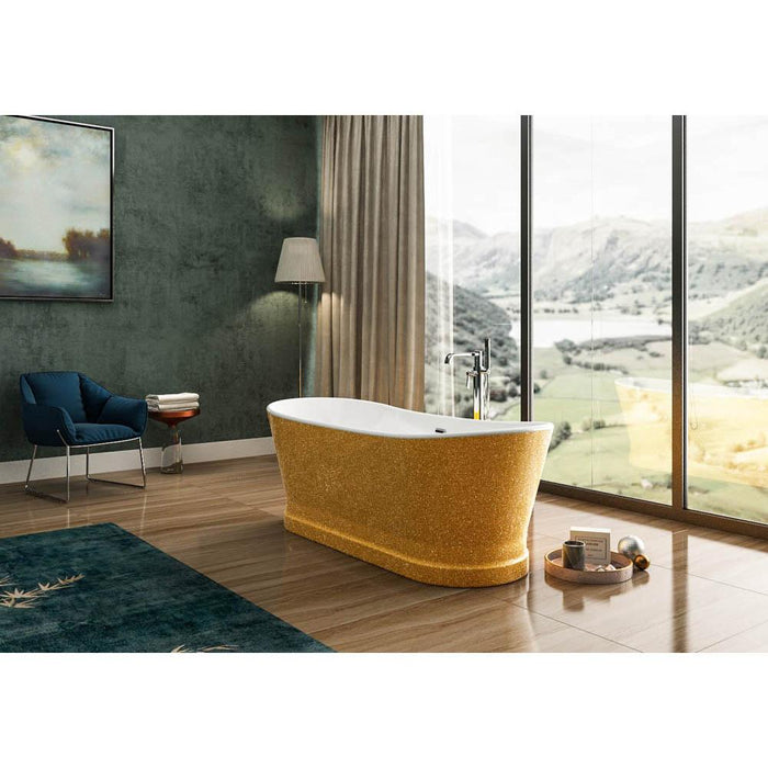 Charlotte Edwards Jupiter 1700 x 700mm Slim Edged Freestanding Bath - Unbeatable Bathrooms