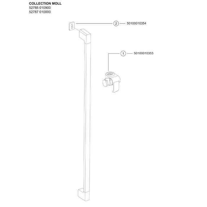 Keuco Collection Moll Shower Set 52787 - Unbeatable Bathrooms