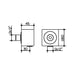 Keuco Edition 11 Wall Outlet for Shower Hose DN 15 51147 - Unbeatable Bathrooms