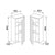 Keuco Edition 400 Middle Unit with Push-to-Open echanism 31725 - Unbeatable Bathrooms
