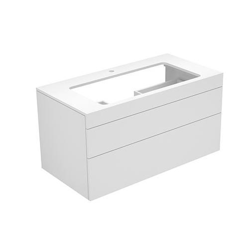 Keuco Edition 400 Vanity Unit Compatible with Taphole Washbasin 32150311001 - Unbeatable Bathrooms