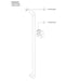 Keuco Elegance Hand Shower Sliding Rail 51685 - Unbeatable Bathrooms