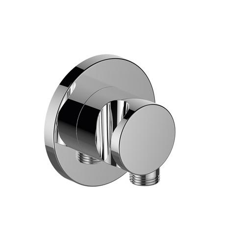 Keuco Ixmo Chrome-Plated Wall Outlet for Shower Hose with Hand Shower Bracket 59592 - Unbeatable Bathrooms