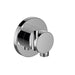 Keuco Ixmo Chrome-Plated Wall Outlet for Shower Hose with Hand Shower Bracket 59592 - Unbeatable Bathrooms