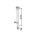 Keuco Plan Ceiling Support Set 14941 - Unbeatable Bathrooms