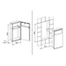 Keuco Plan Integral Washbasin Module 1 44988 - Unbeatable Bathrooms