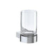 Keuco Plan Tumbler Holder with Crystal Glass Tumbler 14950 - Unbeatable Bathrooms