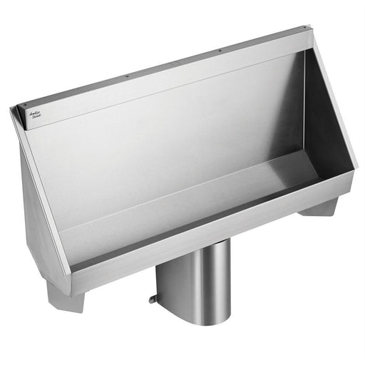 Armitage Shanks Kinloch Urinal Long Complete With 2inch Domed Strainer Waste, Central Outlet, Complete with Flushpipes and Autocistern - Unbeatable Bathrooms