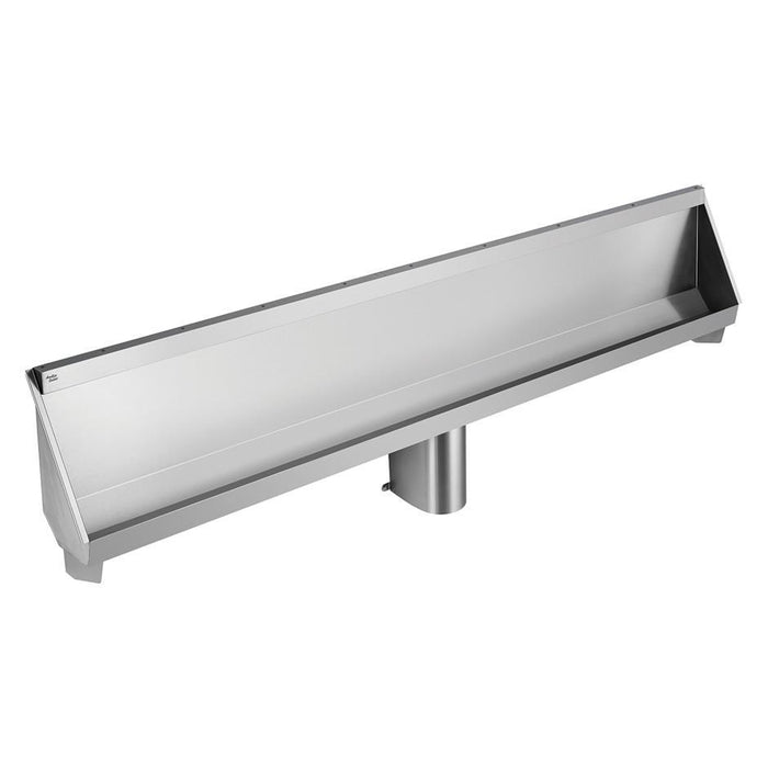 Armitage Shanks Kinloch Urinal To Special Length, Complete with 2inch Domed Strainer Waste, Central Outlet - Unbeatable Bathrooms