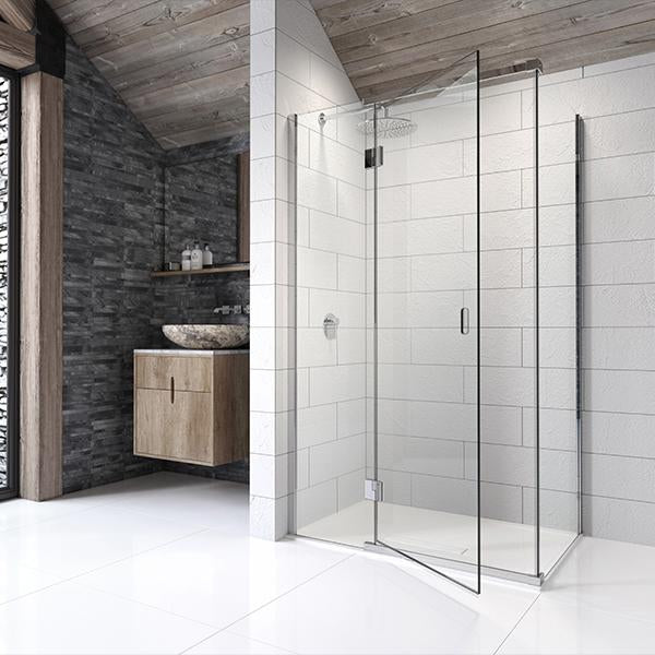 Kudos Side Panel for Corner Hinged Door - Unbeatable Bathrooms