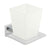 Vado Level Frosted Wall Mounted Glass Tumbler & Holder - Unbeatable Bathrooms