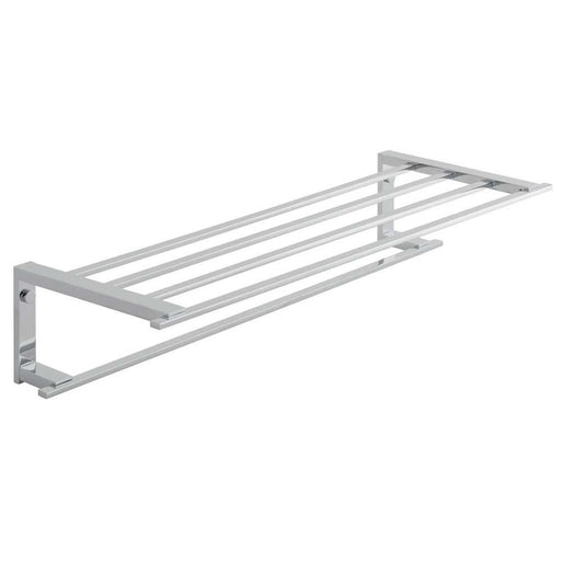 Vado Level 550mm Towel Shelf with Towel Rail - Unbeatable Bathrooms