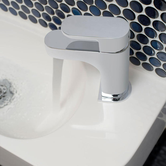 Vado Life Mini Deck Mounted Mono Basin Mixer - Unbeatable Bathrooms