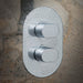 Vado Life One Outlet Two Handle Wall Mounted Concealed Thermostatic Shower Valve - Unbeatable Bathrooms