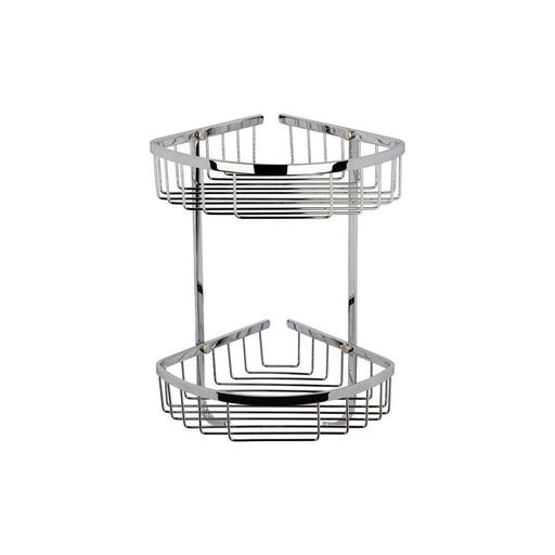 Hudson Reed Storage Large 2 Tier Corner Basket - Unbeatable Bathrooms