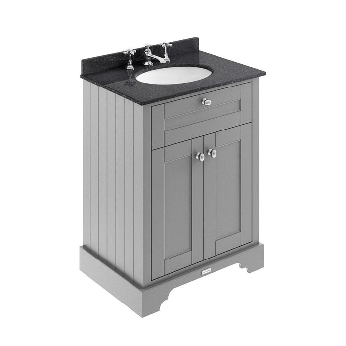 Hudson Reed Old London Vanity Unit with Marble Top - Floor Standing Unit - Unbeatable Bathrooms