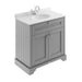 Hudson Reed Old London Vanity Unit with Marble Top - Floor Standing Unit - Unbeatable Bathrooms