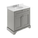 Hudson Reed Old London Vanity Unit with Marble Top - Floor Standing Unit - Unbeatable Bathrooms