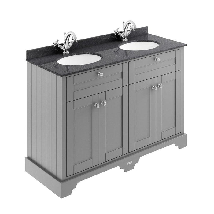 Hudson Reed Old London Vanity Unit with Marble Top - Floor Standing Unit - Unbeatable Bathrooms