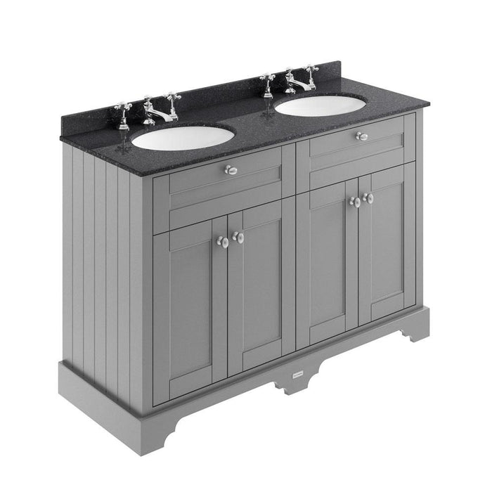 Hudson Reed Old London Vanity Unit with Marble Top - Floor Standing Unit - Unbeatable Bathrooms