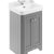Hudson Reed Old London Vanity Unit - Floor Standing 2 Door Unit with Basin - Unbeatable Bathrooms