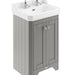 Hudson Reed Old London Vanity Unit - Floor Standing 2 Door Unit with Basin - Unbeatable Bathrooms