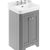 Hudson Reed Old London Vanity Unit - Floor Standing 2 Door Unit with Basin - Unbeatable Bathrooms