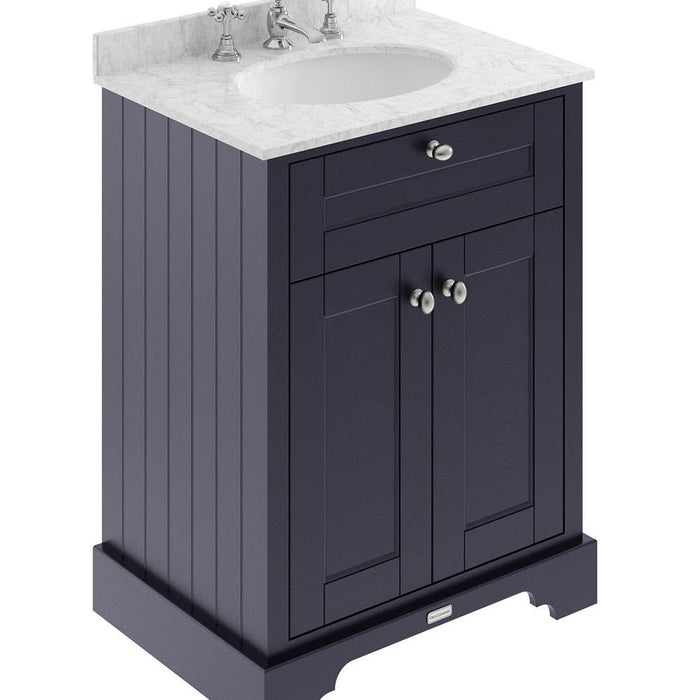 Hudson Reed Old London Vanity Unit with Marble Top - Floor Standing Unit - Unbeatable Bathrooms
