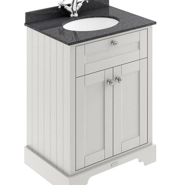 Hudson Reed Old London Vanity Unit with Marble Top - Floor Standing Unit - Unbeatable Bathrooms