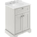 Hudson Reed Old London Vanity Unit with Marble Top - Floor Standing Unit - Unbeatable Bathrooms