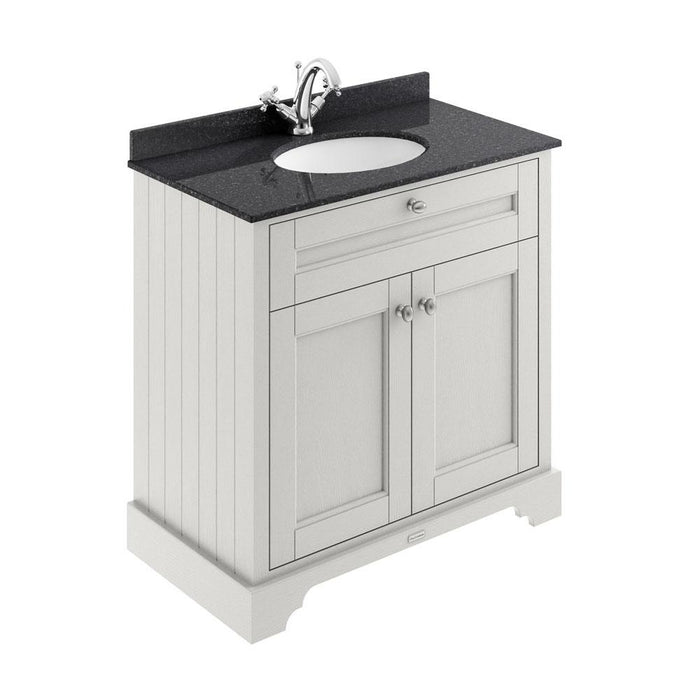 Hudson Reed Old London Vanity Unit with Marble Top - Floor Standing Unit - Unbeatable Bathrooms
